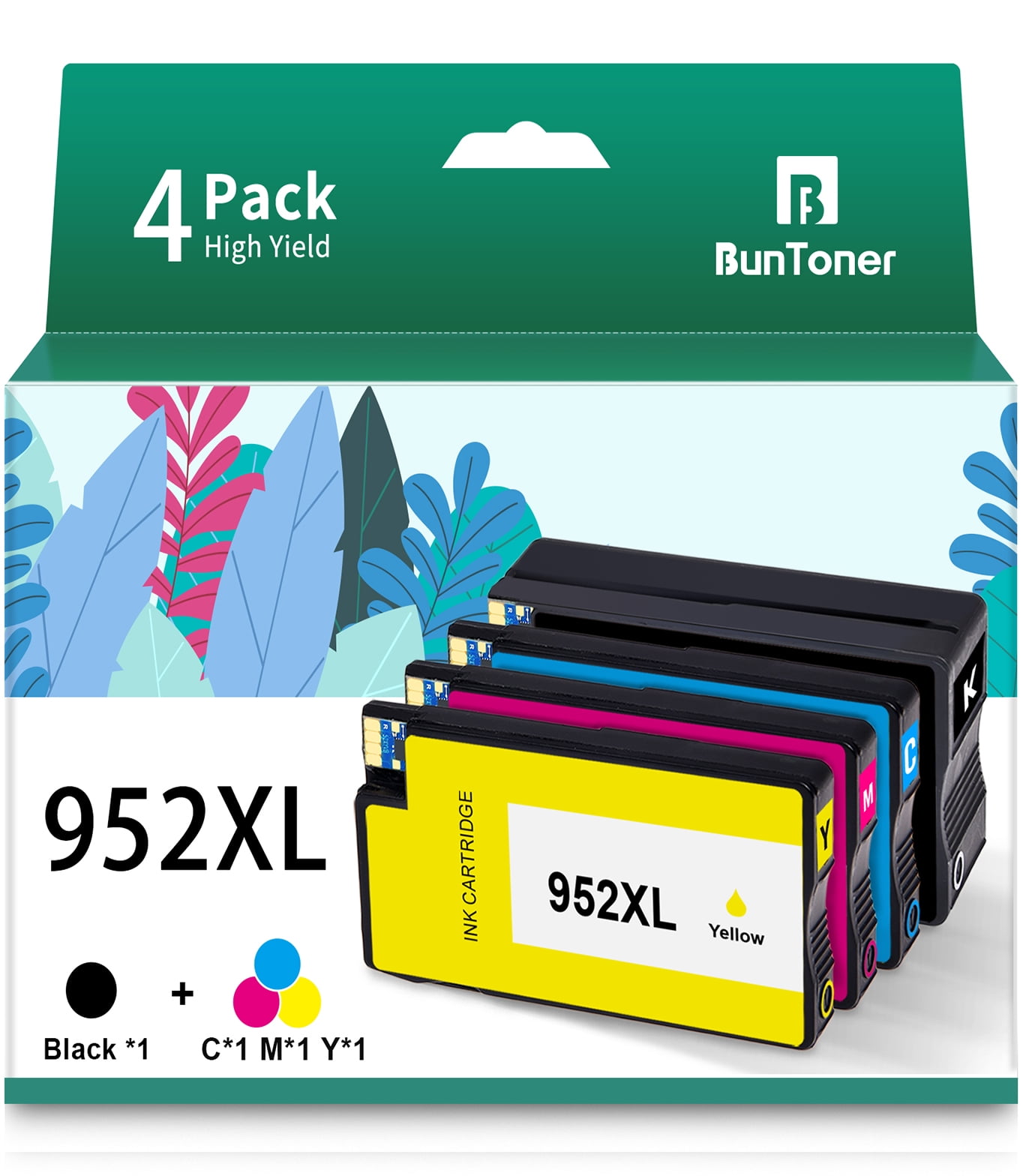 952XL Ink Cartridges for HP 952 XL 952XL Ink Catridges Combo Pack for