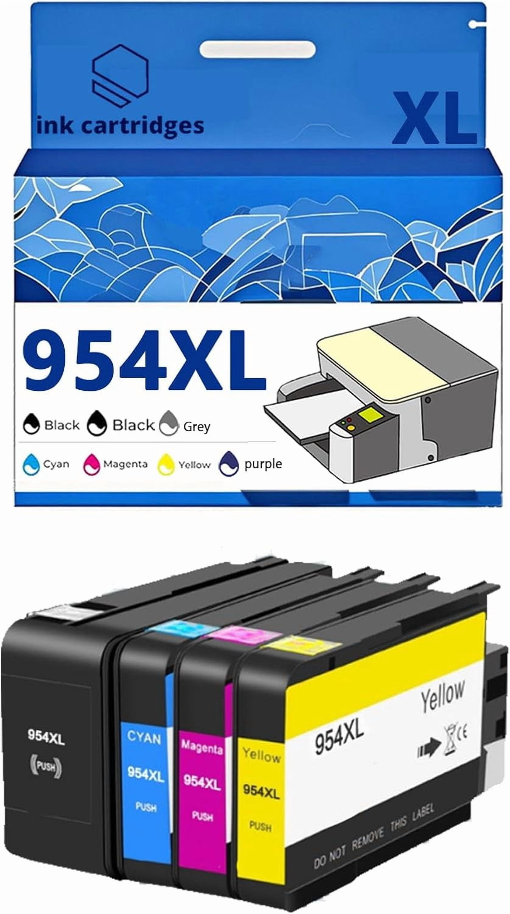 Chrisp Ink 954XL Ink Cartridges Compatible for 7720 7740 8210 8216 8702 8710 8715 ...