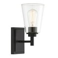 thumbnail image 1 of 95701-MB-Designers Fountain-Westin - One Light Wall Sconce-Matte Black Finish, 1 of 7