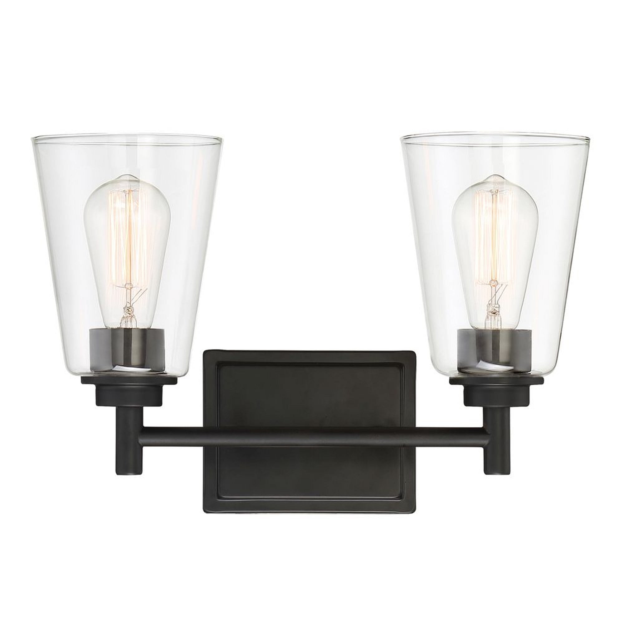 95702-MB-Designers Fountain-Westin - Two Light Bath Bar-Matte Black Finish