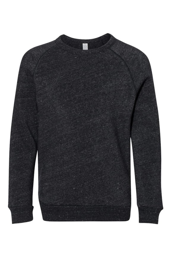 9575GF Hanes Alternative Youth Champ Sweatshirt Eco Black YM