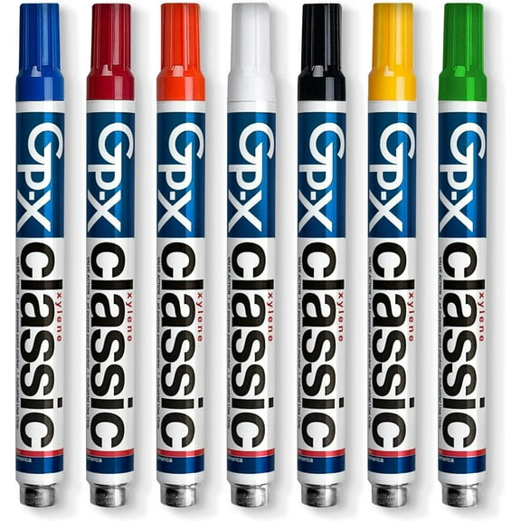 958500, GP-X Classic Paint Marker, Yellow (12 Pack)