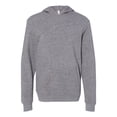 thumbnail image 1 of 9595GF Hanes Alternative Youth Challenger Hooded Sweatshirt Eco Grey YL, 1 of 5