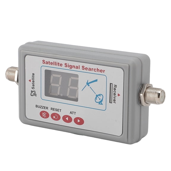 95DL Digital Satellite Signal Finder Meter with Backlight Buzzer and Amplifier, 950-2150MHz High Sensitivity Signal Searcher for RV TV Antennas (14.0 x 9.0 x 3.0 inches / 35.6 x 22.9 x 7.6 cm)