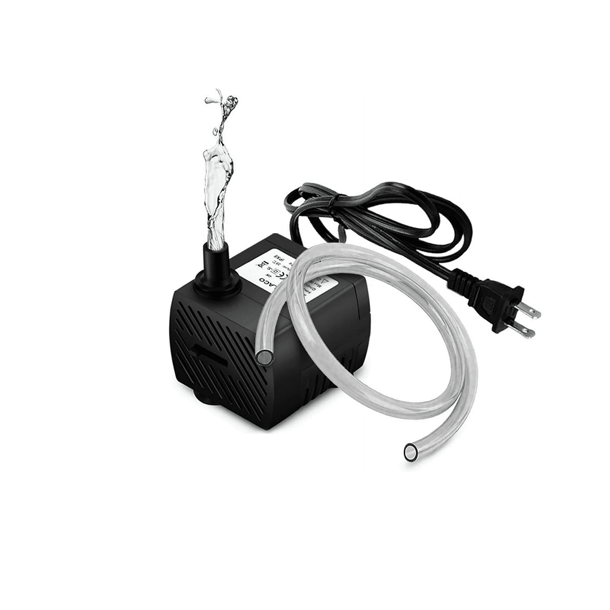 95GPH 5W Mini Submersible Water Pump for Aquarium Fish Tank, Pond, Fountain, Hydroponics