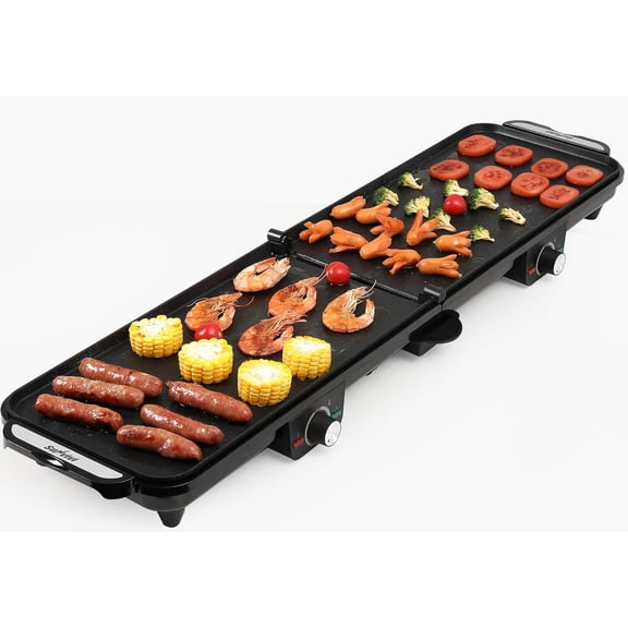 95Kpa Vacuum Sealer Machine, Upgraded Commercial Food Vacuum Sealer, 14-in-1 Functions & Double Heat Seal, Stainless Steel, Large Icons, 130W Dual Pumps(25L/Min Suction), Widened Easy-Lock Handle