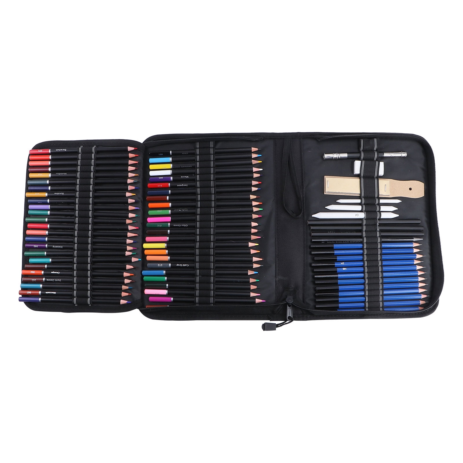 Supvox Back to School Coloured Pencils Colored Pencil Sketch Painting Assorted Colors 95PCS Set