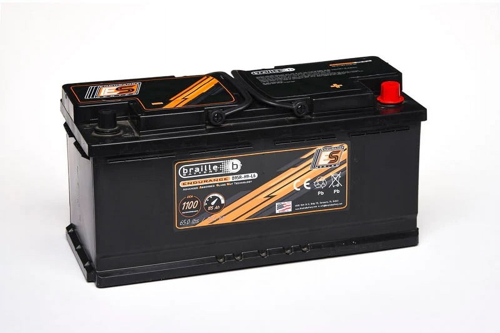 Braille 95R-H7-L4 Endurance AGM Battery 1100 CCA Braille 95R-H7-L4 Endurance AGM Battery 1100 CCA