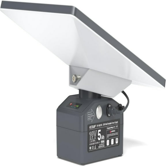 95Wh Portable Battery Pack Compatible with Starlink Mini, Waterproof & Dustproof External Power Supply, 19V Rechargeable Lithium Battery for Outdoor, RV, Camping & Travel Use