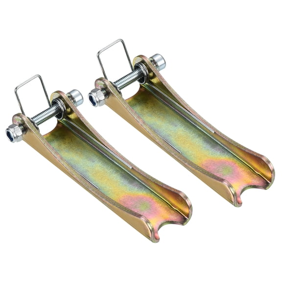 95mm Hook Safety Latch Kit, Metal Clevis Hook Towing Receiver Hitch Replacement, Zinc Plating, 2 Pack