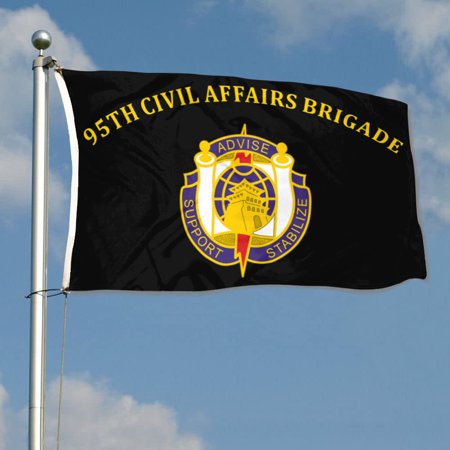 95th Civil Affairs Brigade Flag 3x5Feet Outdoor Indoor Decoration Flag with Brass Grommets