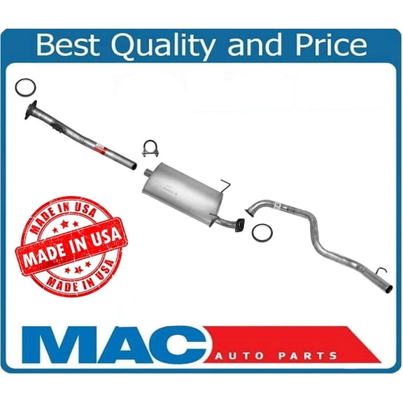 96-00 4 Runner 2.7L Automatic Transmission Exhaust System Muffler Pipes Ck Info