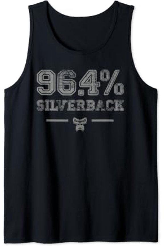 96.4% Silverback Gorilla Gym Tank Top Size S-3XL