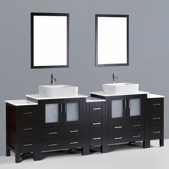 96" Bosconi AB230RC3S Double Vanity