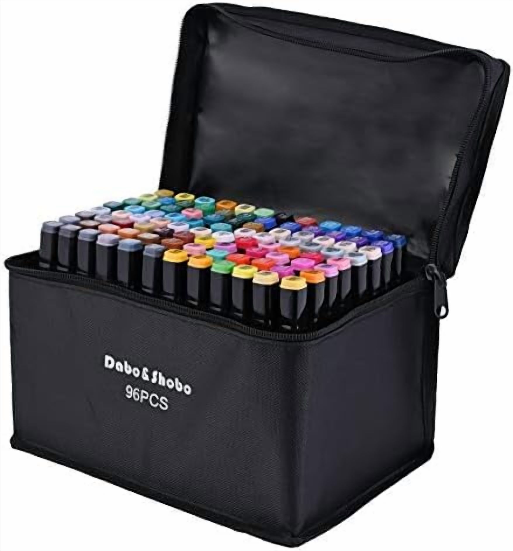 96 Color Alcohol Marker Pen, Bright Permanent Markers For Coloring ...