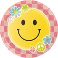 thumbnail image 1 of 96/Case Bulk Flower Power 8.75 Inch Dinner Plate, 1 of 6