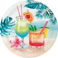 thumbnail image 1 of 96 Count Bulk Pack Summer Breeze Paper 9" Dinner Plate, 1 of 1