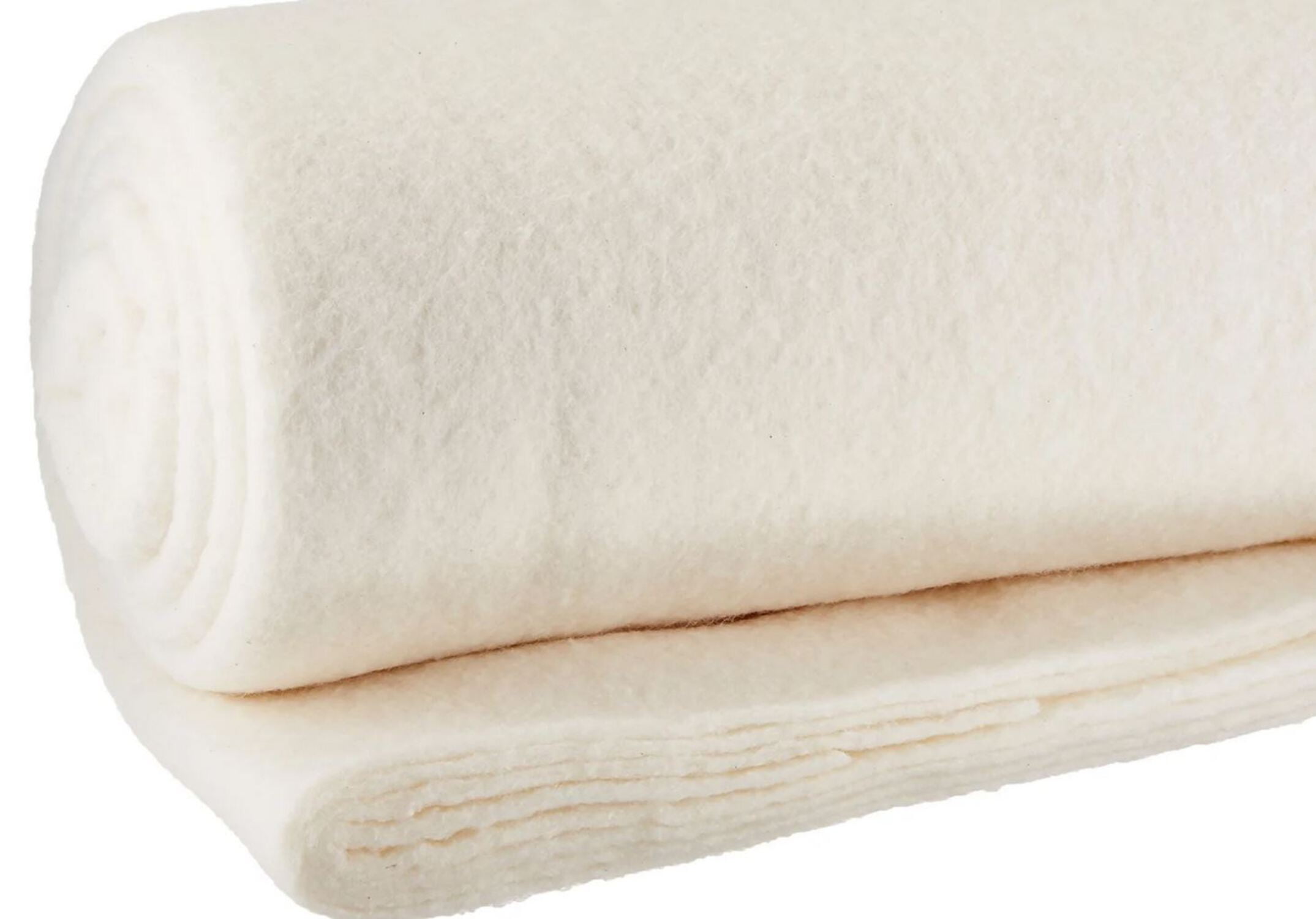 96 Inch Wide Double Sided Fusible Batting Hobbs By the yard