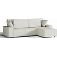 thumbnail image 1 of 96" L-Shaped Corduroy Sectional Sofa with Chaise - Modern Deep Seating for Living Room/Apartment, 1 of 7