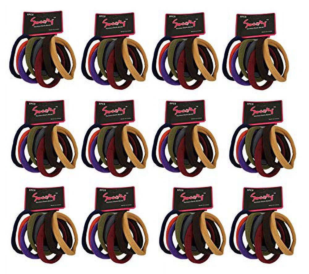 Black - Handmade Rubber Band/Scrunchie 146