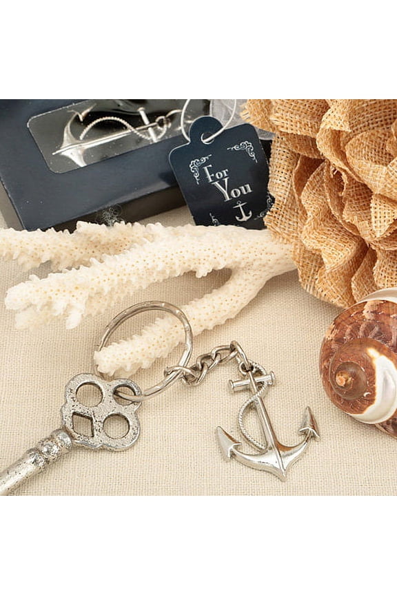 96 Ocean Themed Anchor Key Chain Favor