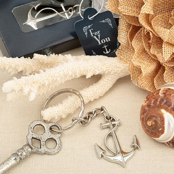 96 Ocean Themed Anchor Key Chain Favor