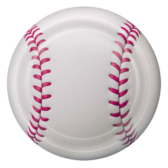 96 Pack Bulk 9 inch Baseball Party Plates Set of 8 Sports-Themed Dinnerware