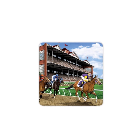 96 Pack Bulk Horse Racing Party Coasters
