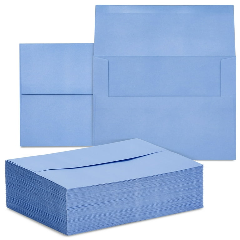  Blank 80# A7 Basic 5x7 Card Stock (50 Pack, Light Blue) :  Arts, Crafts & Sewing