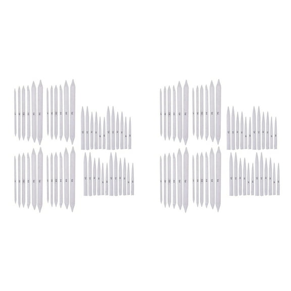 96 Pcs Blending Stump and Tortillions, Paper Art Blenders, Art Pencils, Drawing Pencils for Sketch Drawing Tools