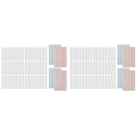 96 Pcs Empty Aluminum Paint Tubes 20Ml Paint Tubes for Making Paint and Store Remaining Paint Acrylic Oil with 4 Label