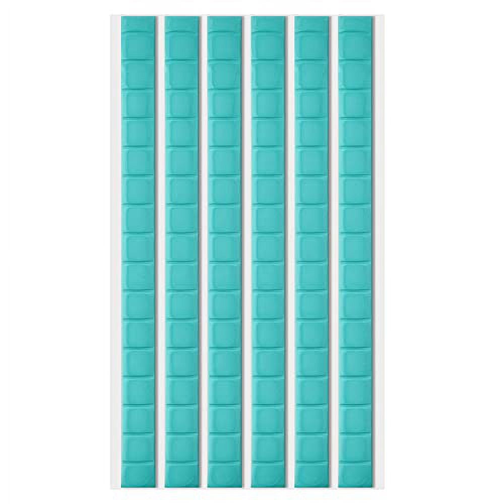 96 Pieces Adhesive Poster Tacky Putty Sticky Non-Toxic Mounting Putty Reusable & Removable Wall Safe Tack Putty for Hanging Pictures and Museum, Art Photography(Light Blue)