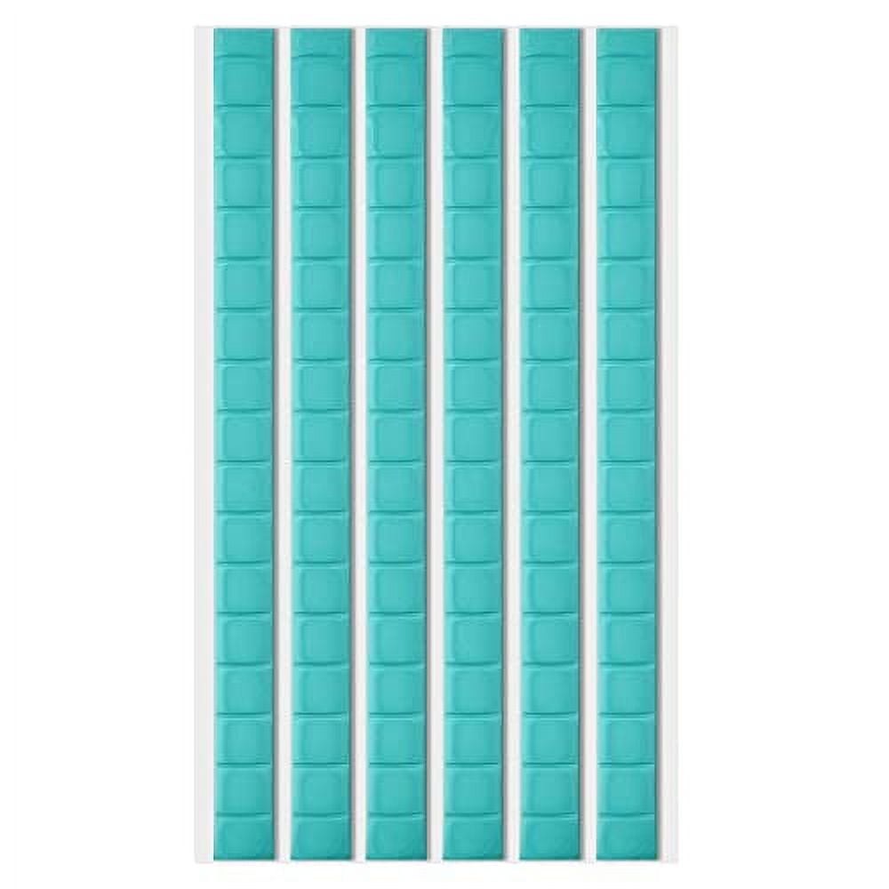 96 Pieces Adhesive Poster Tacky Putty Sticky Non-Toxic Mounting Putty Reusable & Removable Wall Safe Tack Putty for Hanging Pictures and Museum, Art Photography(Light Blue)