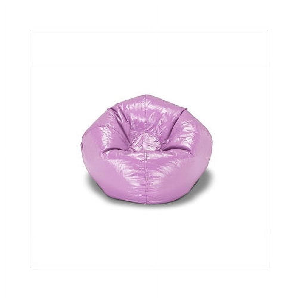 96" Round Vinyl Shiny Bean Bag, Available in Multiple Colors - image 1 of 1