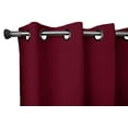 thumbnail image 1 of 96" Tall Grommet Blackout Solid Poplin 56" Wide Curtain, 1 of 4