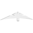 thumbnail image 1 of 96"W x 16"H x 2"D x 6"F, 4/12 Pitch, Davenport Architectural Grade PVC Gable Bracket, 1 of 8