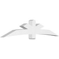 thumbnail image 1 of 96"W x 20"H x 6"D x 6"F, 5/12 Pitch, Alberta Architectural Grade PVC Gable Bracket, 1 of 8