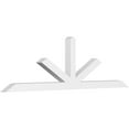thumbnail image 1 of 96"W x 28"H x 4"D x 4"F, 7/12 Pitch, Saratoga Architectural Grade PVC Gable Bracket, 1 of 8