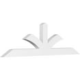 thumbnail image 1 of 96"W x 28"H x 4"D x 6"F, 7/12 Pitch, Richland Architectural Grade PVC Gable Bracket, 1 of 9