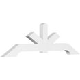 thumbnail image 1 of 96"W x 28"H x 4"D x 6"F, 7/12 Pitch, Vanguard Architectural Grade PVC Gable Bracket, 1 of 8