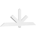 thumbnail image 1 of 96"W x 32"H x 2"D x 6"F, 8/12 Pitch, Kennewick Architectural Grade PVC Gable Bracket, 1 of 8