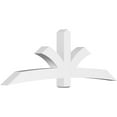 thumbnail image 1 of 96"W x 32"H x 6"D x 6"F, 8/12 Pitch, Davenport Architectural Grade PVC Gable Bracket, 1 of 8