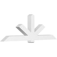 thumbnail image 1 of 96"W x 32"H x 6"D x 6"F, 8/12 Pitch, Kennewick Architectural Grade PVC Gable Bracket, 1 of 8