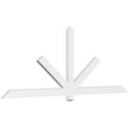 thumbnail image 1 of 96"W x 36"H x 2"D x 4"F, 9/12 Pitch, Kennewick Architectural Grade PVC Gable Bracket, 1 of 8