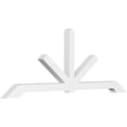 thumbnail image 1 of 96"W x 36"H x 4"D x 4"F, 9/12 Pitch, Vanguard Architectural Grade PVC Gable Bracket, 1 of 8