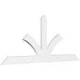 thumbnail image 1 of 96"W x 40"H x 2"D x 6"F, 10/12 Pitch, Richland Architectural Grade PVC Gable Bracket, 1 of 9