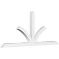 thumbnail image 1 of 96"W x 40"H x 4"D x 4"F, 10/12 Pitch, Richland Architectural Grade PVC Gable Bracket, 1 of 9