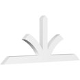 thumbnail image 1 of 96"W x 40"H x 4"D x 6"F, 10/12 Pitch, Richland Architectural Grade PVC Gable Bracket, 1 of 9