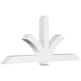 thumbnail image 1 of 96"W x 40"H x 6"D x 6"F, 10/12 Pitch, Redmond Architectural Grade PVC Gable Bracket, 1 of 8