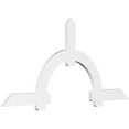 thumbnail image 1 of 96"W x 44"H x 2"D x 6"F, 11/12 Pitch, Ericson Architectural Grade PVC Gable Bracket, 1 of 8